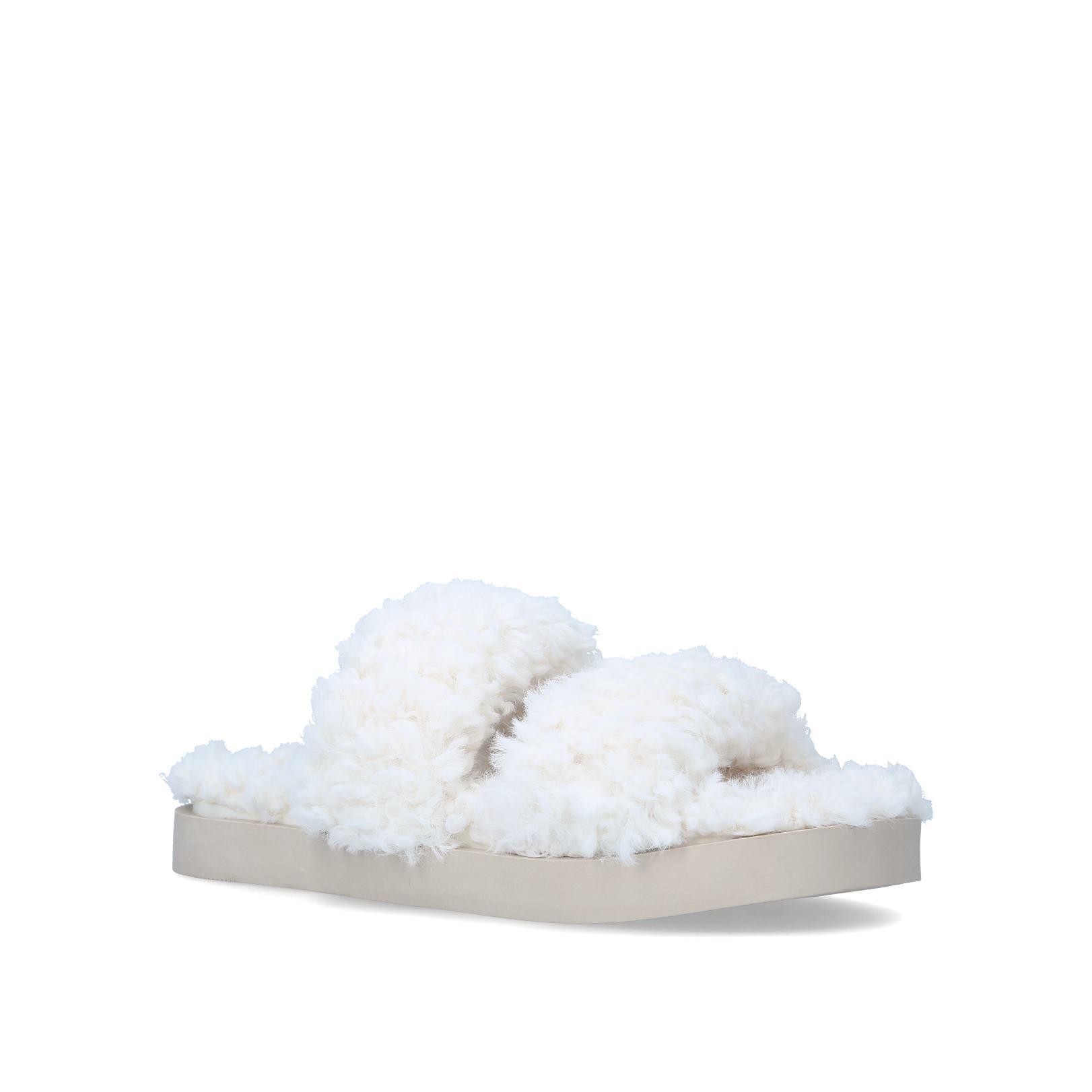 kurt geiger fur sliders