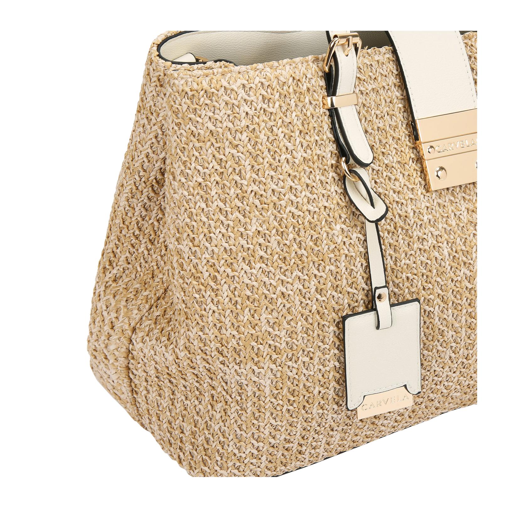 Carvela straw sales bag