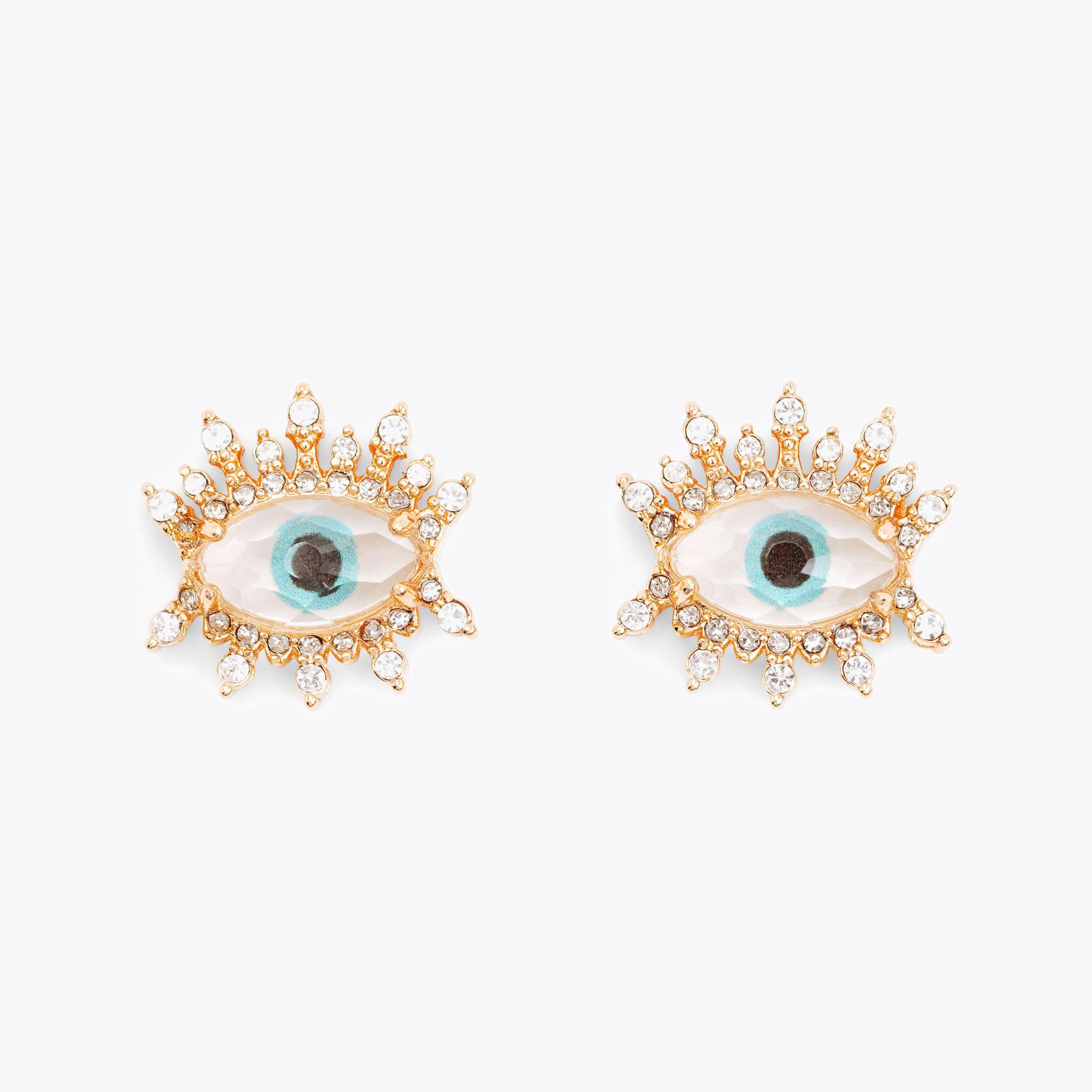 Evil Eye Stud Earrings