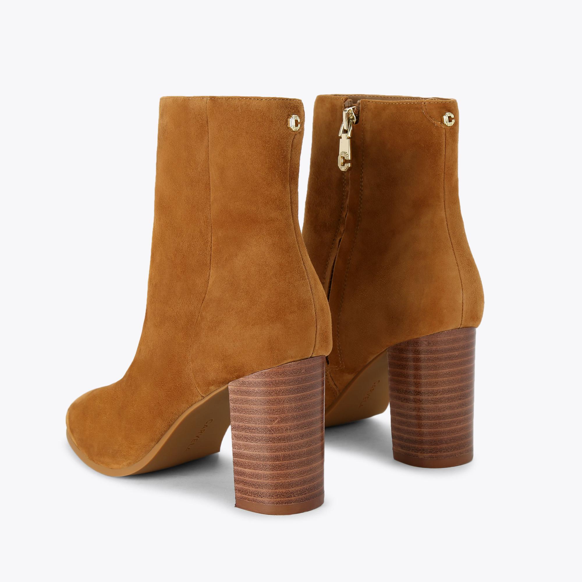 Carvela tan clearance ankle boots