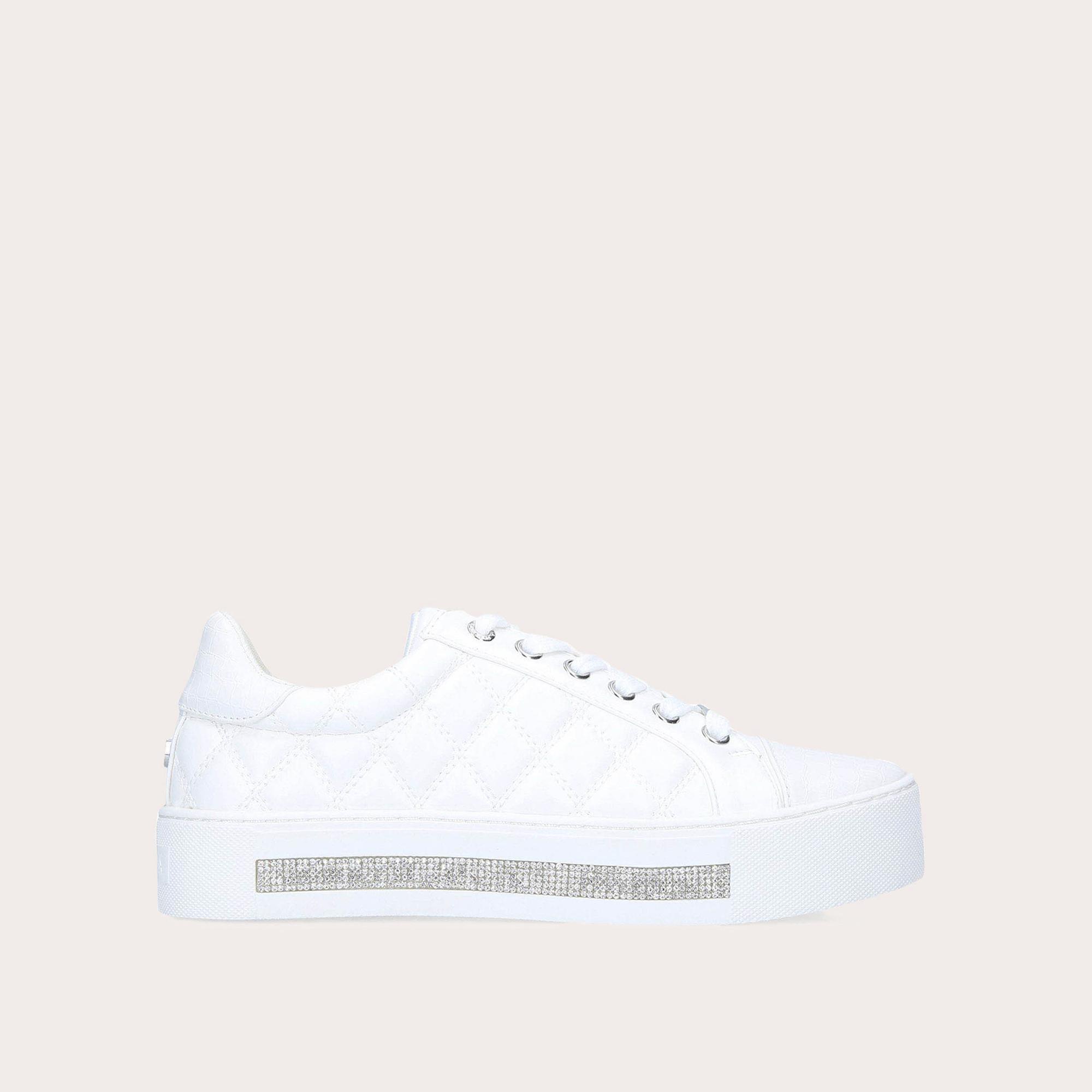 Carvela trainers clearance white