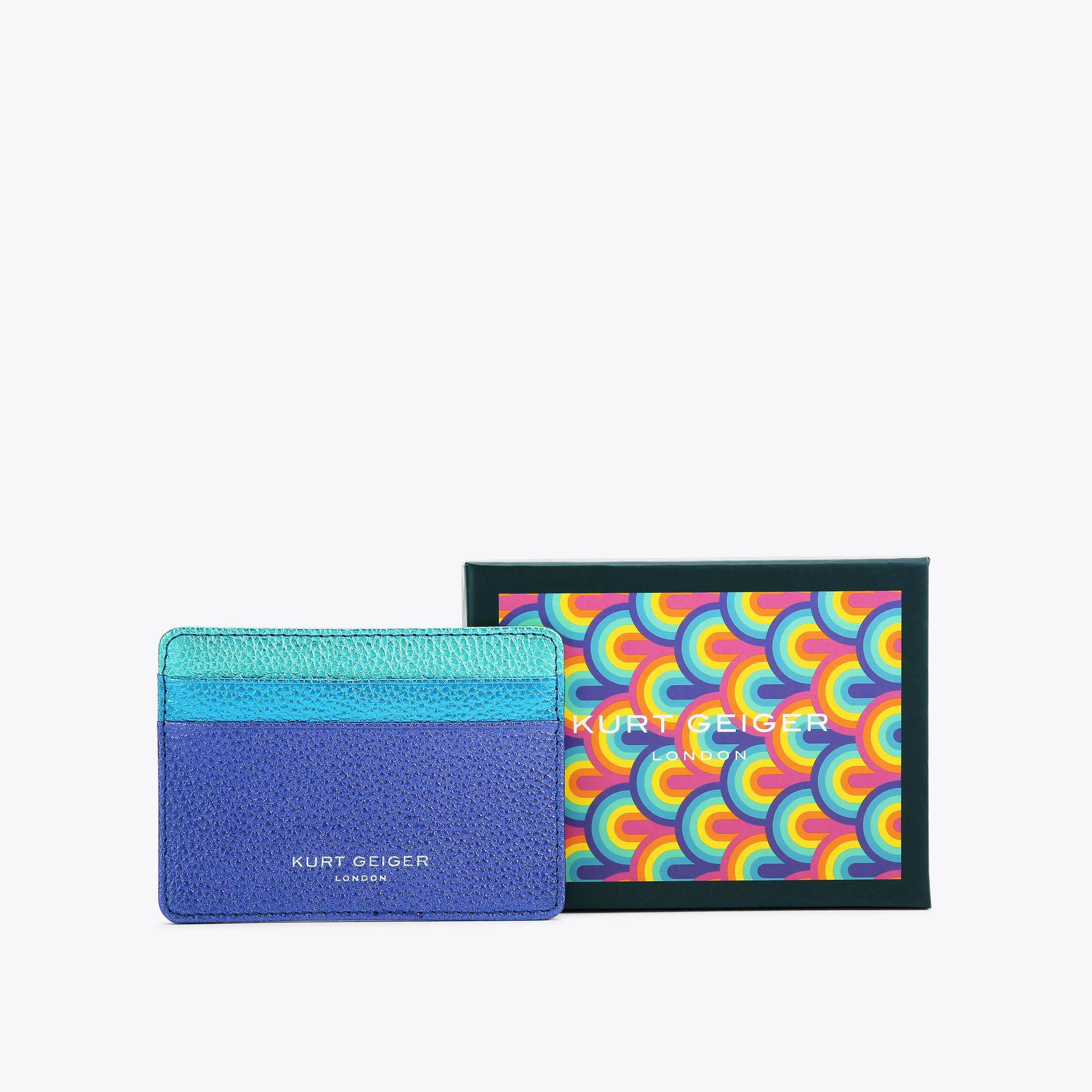 Kurt Geiger London Small Zip Around Multicolor Hearts Wallet