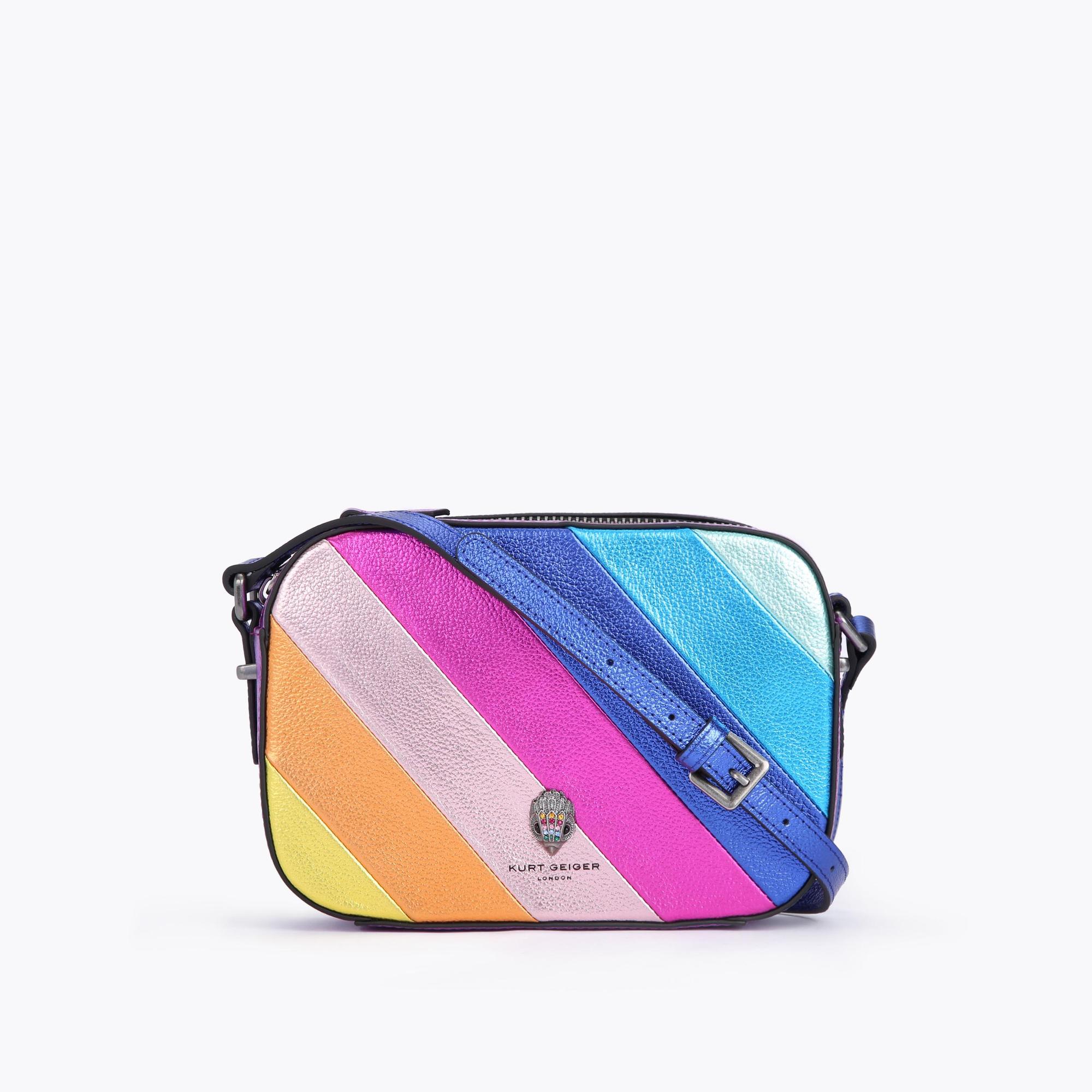 London Designer Bag Kurt Geiger Eagle Head Kensington Mini Micro Fiber  Leather Rainbow Cross Body Bag And Purse Luxury Shoulder Bag Small  Messenger Bag From 29,23 €