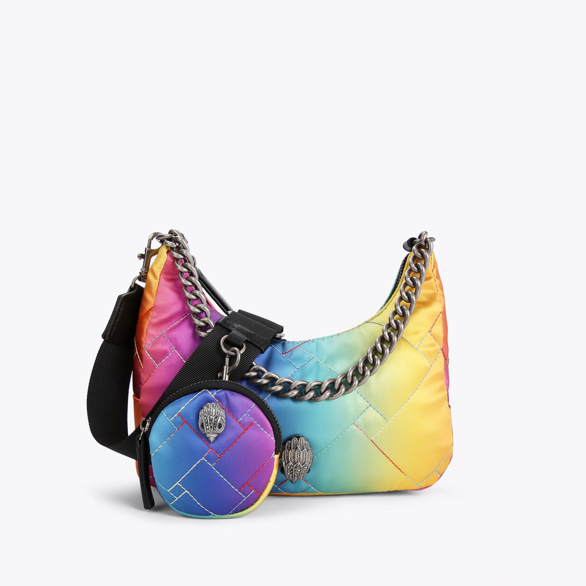 Kurt Geiger London Kensington Rainbow Heart Crossbody Bag - Multi