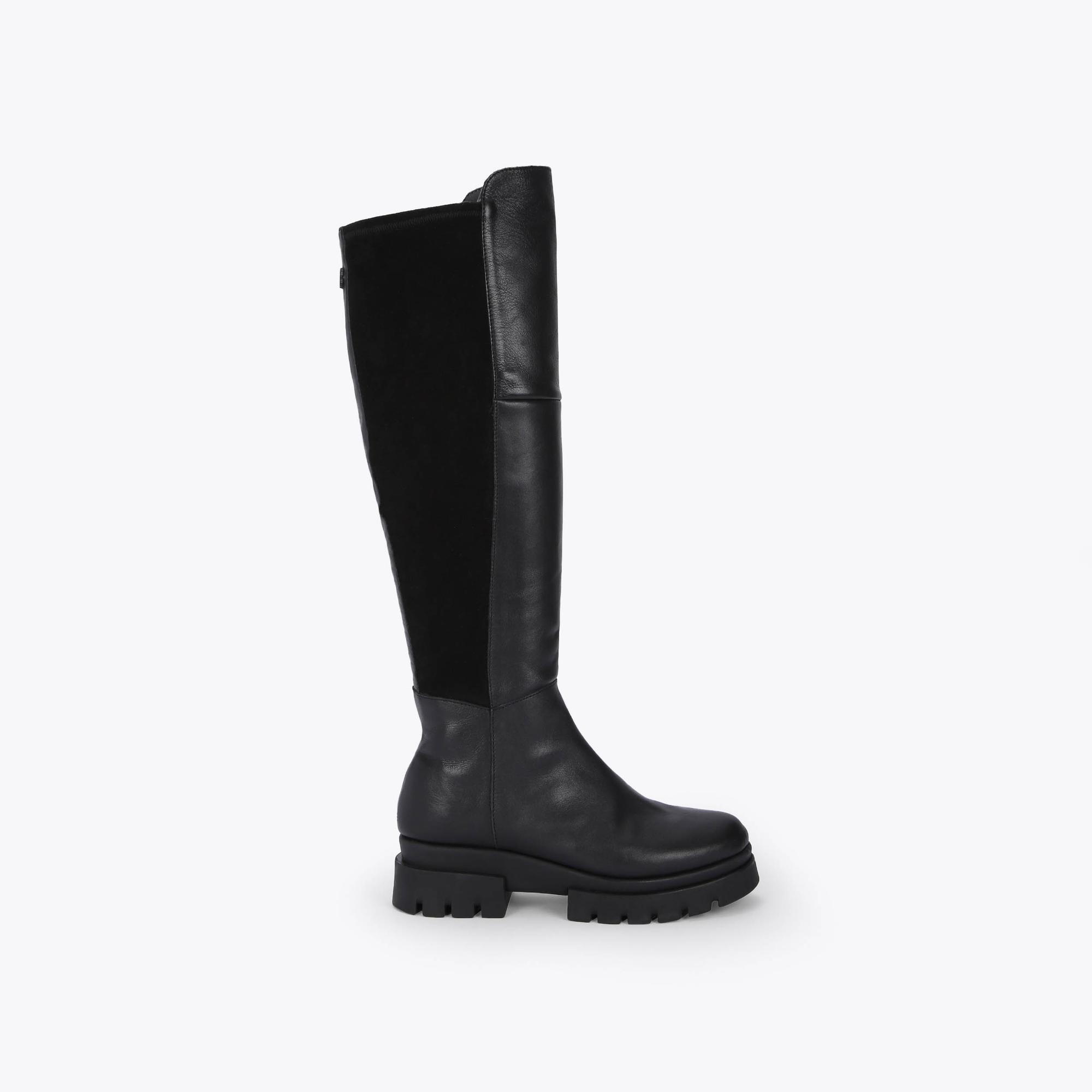 kurt geiger leather knee high boots