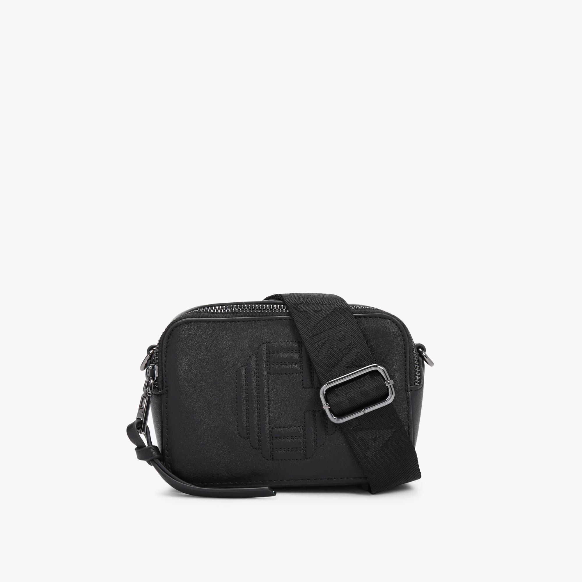 AllSaints Men's Oppose Leather Fanny Pack, Black