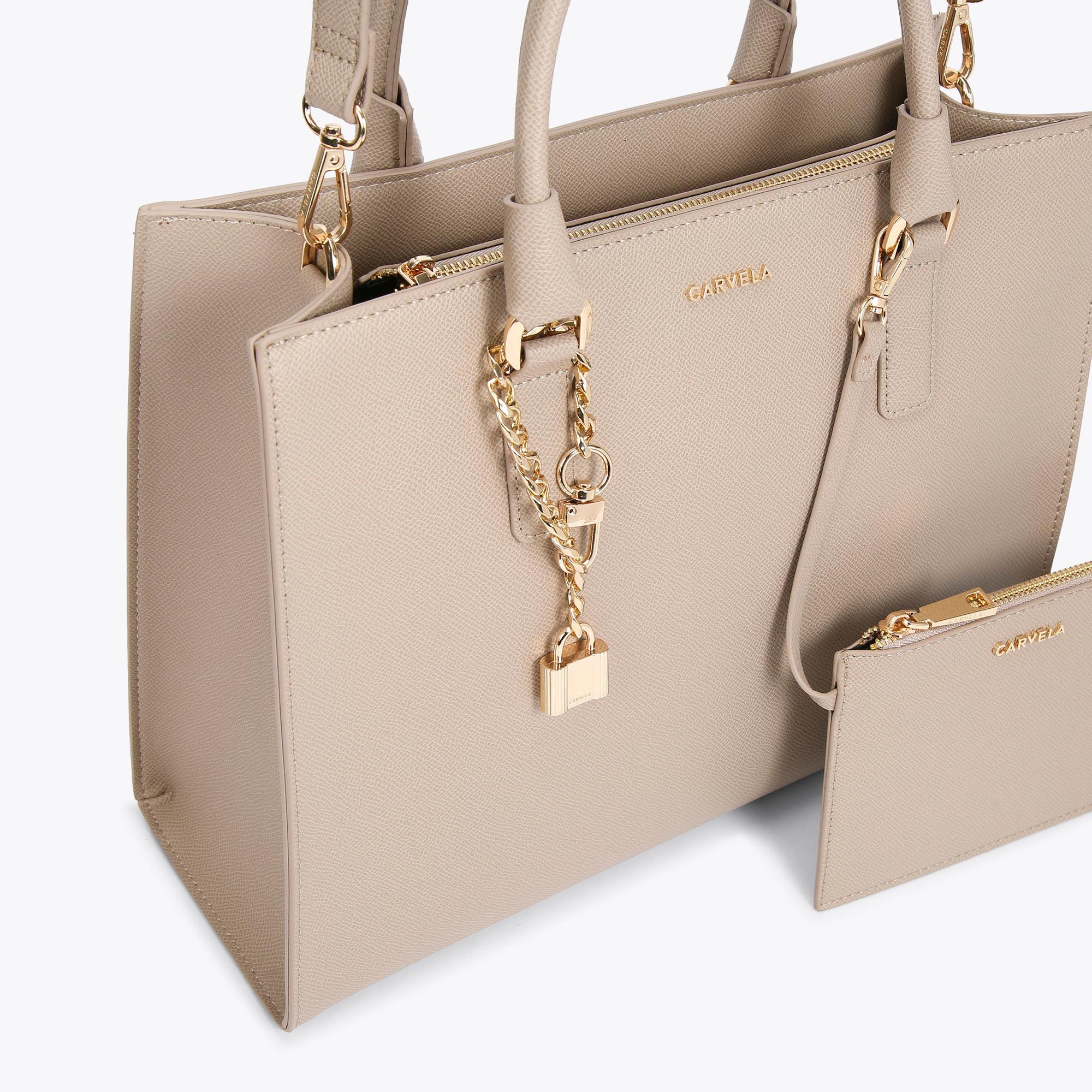 Carvela discount taupe bag