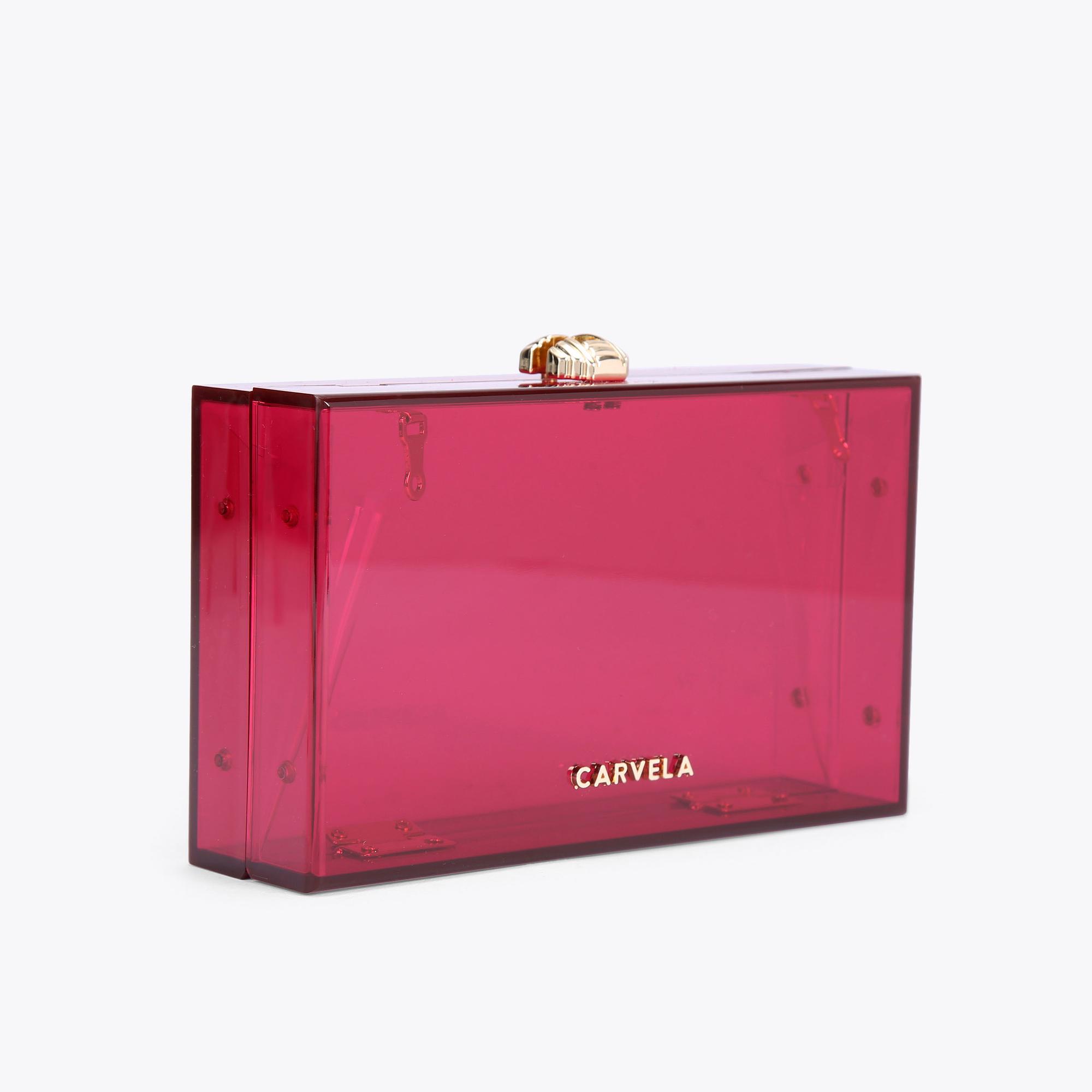 Carvela pink clutch clearance bag