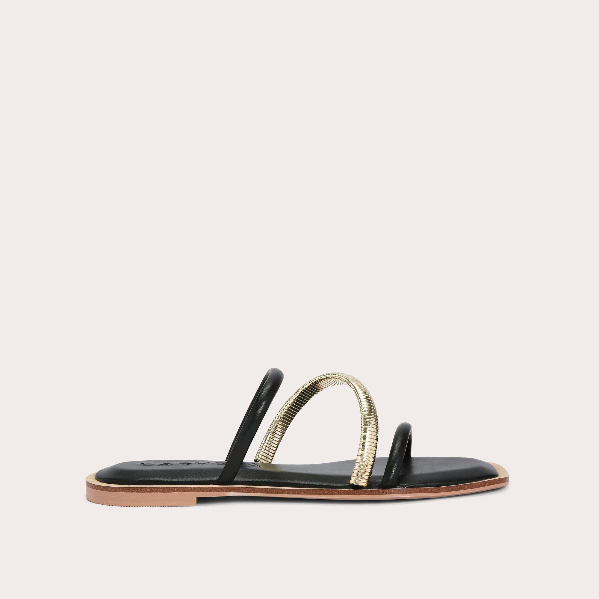 Flat Sandals | Black, Tan, Nude, Gold | Women's Sandals | Carvela