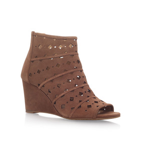 michael kors bromley wedge bootie