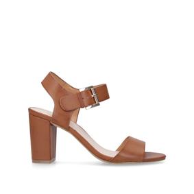 tan block heel sandals uk