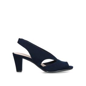 comfy navy court shoes