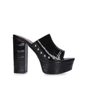 kurt geiger denny black croc