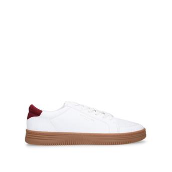 Valadez White Contrast Sole Trainers from Kurt Geiger London