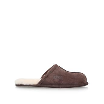 Men S Scuff Brown Suede Slippers from UGG