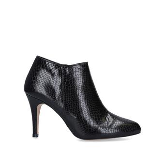 Serene Black Snake Print Ankle Boots from Carvela