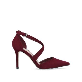 Kross 2 Wine Mid Heel Court Shoes from Carvela