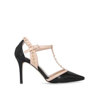 Kankan Black Mid Heel Court Shoes from Carvela