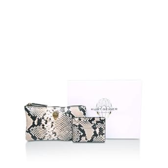 Pouch Gift Set Snake Print Pouch Gift Set from Kurt Geiger London