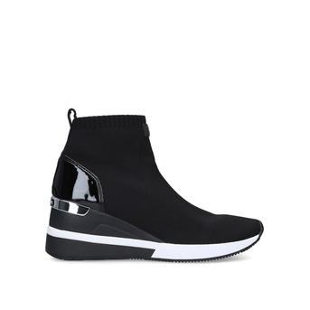 Skyler Bootie Black High Top Sock Trainers from Michael Michael Kors