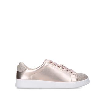 Kori Metallic Lace Up Trainers from Miss KG
