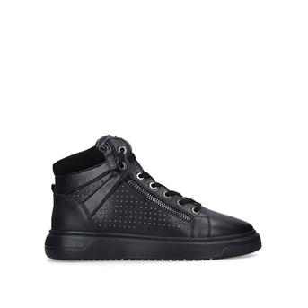 Jacobs Men's Black Studded Trainers With Eagle Embellishment from Kurt Geiger London