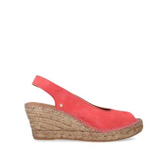 Sharon Orange Espadrille Wedge Sandals from Carvela Comfort