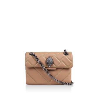 Mini Kensington Camel Mini Shoulder Bag from Kurt Geiger London