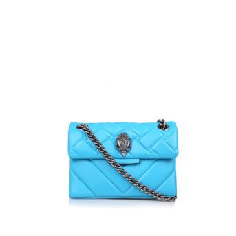 Mini Kensington Blue Mini Shoulder Bag from Kurt Geiger London