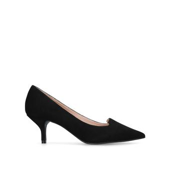 Peony Black Mid Heel Court Shoes from Kurt Geiger London