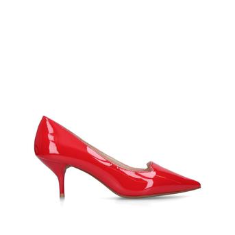 Peony Red Patent Kitten Heels from Kurt Geiger London