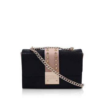 Kankan Cross Body Black Studded Cross Body Bag from Carvela