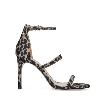 Park Lane Animal Print High Heel Strappy Sandals from Kurt Geiger London