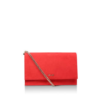 kurt geiger nude clutch bag