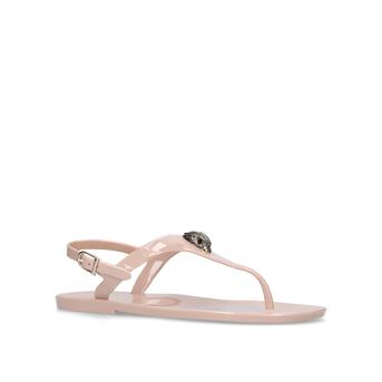 Maddison Nude Flat Jelly Sandals from Kurt Geiger London