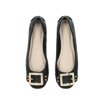 MISSION Black Ballerina Pumps by CARVELA