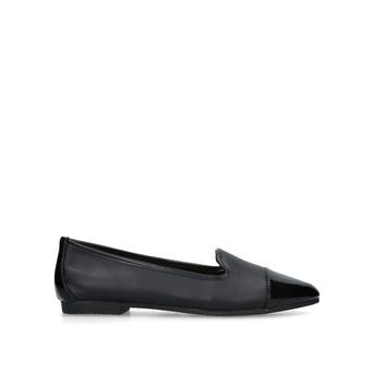 Mercy Black Flat Ballerina Shoes from Carvela