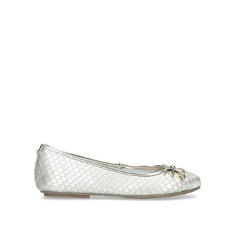 Magic Gold Leather Ballerina Shoes from Carvela