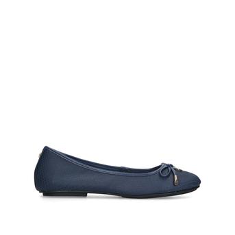 Magic Navy Leather Ballerina Shoes from Carvela