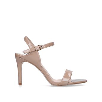 Poppy Nude Stiletto Heel Strappy Sandals from Miss KG