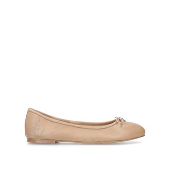 Felicia Ballerina Nude Flat Ballerinas from Sam Edelman