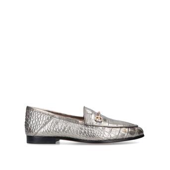 Loraine Loafer Metallic Croc Effect Loafers from Sam Edelman