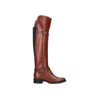 Viv Tan Leather High Leg Boots from Carvela Comfort
