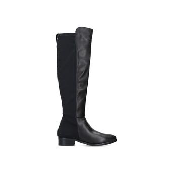 Vanessa Black Leather High Leg Boots from Carvela Comfort