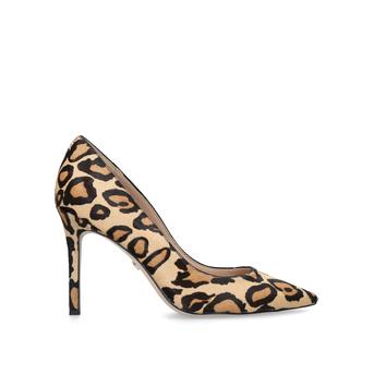 Hazel Pump 90 Leopard Print Stiletto Heel Court Shoes from Sam Edelman