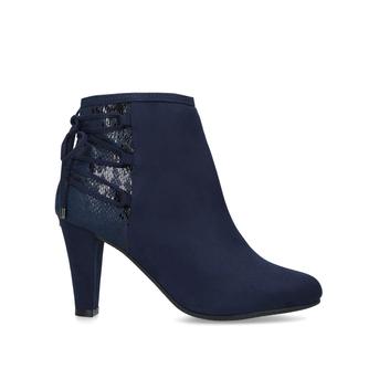 Tash Navy Lace Up Ankle Boots from Carvela Comfort
