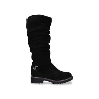 Vitality Black Buckle Detail Knee High Boots from Carvela Comfort