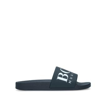 Solar Slide Navy Sliders from Boss