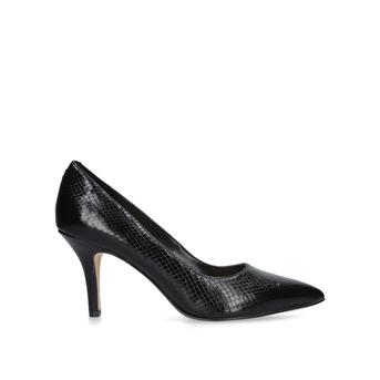 Flagship 75 Black Snake Print Court Shoes from Nine West