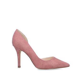 Just4you Rust Suedette Stiletto Heel Court Shoes from Nine West